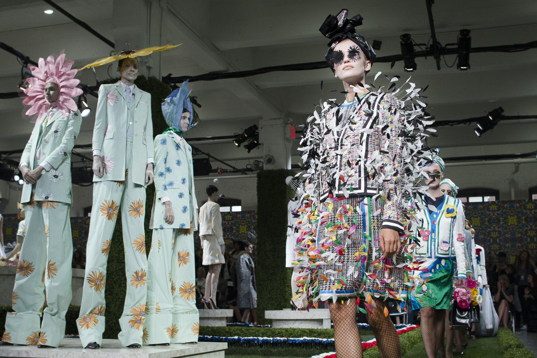 APTOPIX Fashion Thom Browne Spring 2015